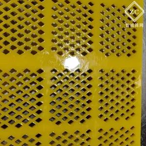 Polyurethane Screen Panels High Wear Abrasion Resistant Anti Blinding PU Screen Mesh for Mining Vibrating Screens Custom Wire Mesh - Chengdu Zhicheng Screen Mesh Co., Ltd. - China