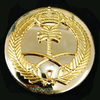 Military Beret Badge Insignia Metal Police Army (CB40301) Plating Gold Origin China Trademark SHCB Material Metal Technics Plated - Shanghai China Best Source Industrial Development Co., Ltd. - China