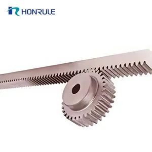 High-Quality CNC Spiral Rack Gears and Pinions Gear for Factory Customized Robots - Wenling Huirong Machinery Co., Ltd. - China