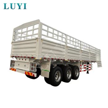 The Three-Axle Side Wall Semi-Trailer with a Load of 50-80 Tons Is Used in Africa and Other Regions - Shandong Luyi Dedicated Vehicle Manufacturing Co., Ltd. - China