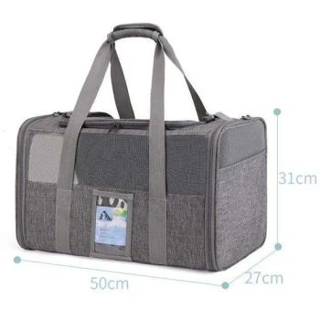Breathable Airline Pet Carrier Bag, Foldable and Adjustable for Small Pets - Anhui Joypaws Co., Ltd. - China