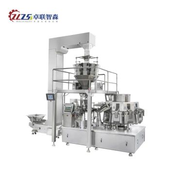 500g Packing Chips Grain Nut Chips Sugar Rice Spice Popcorn Coffee Snack Sachet Food Multi-Function Packing Machine - Qingdao Zhuolian Zhisen Intelligent Equipment Co., Ltd. - China