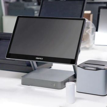 New Arrivals Aluminum Alloy Shell All in One Cash Register POS System Supply 15 6 Inch Touch Screen POS Computer - HBA(Guangzhou) Intelligent Technology Co., Ltd. - China