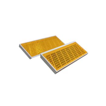 Aluminum Road Stud Plastic Reflective Reflector Len Road Marker Lens TM239 - K-Lite (Shanghai) Industrial Co., Ltd. - China