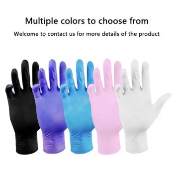 Nitrile Gloves Kitchen Disposable Latex Gloves Laboratory Protective Household Cleaning Gloves Black - Sy International Trade Co., Ltd. - China