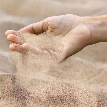 Godavari Loose River Sand Supplier Form Loose Texture Fine Source Godavari Grade All Purpose Color Brown, Neutral Secondary Use Landscaping For Leveling And - Akash Coal Traders - India