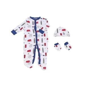 Funny Baby Rompers Newborn Baby Clothing Jumpsuit Long Sleeve Growsuit - Jiangmen Ji Anli Garment Co., Ltd. - China