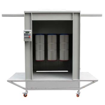 Manual Powder Coating Booth Drive Through Type for Long Workparts - Hangzhou Kafan Machinery & Equipment Co.,Ltd. - China
