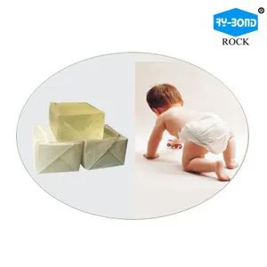 Low Temperature Psa Elastic Adhesives for Diaper / Sanitary Napkin - SHANGHAI ROCKY ADHESIVES CO., LTD. - China