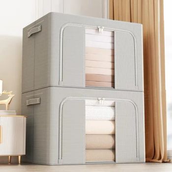 Oxford Cloth Storage Box Large Capacity Foldable Thickened Quilt Clothes Organizer Storage Closet Storage Organization - Anhui Xianwei E-Commerce Co., Ltd - China