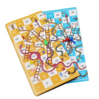 Board Game Snake Ladder Flight Chess Educational Kids Toys Parent-Child Interactive Family Party Games Snakes Ladders Toys Gifts - Ningbo XiaoChuang Crafts Co., Ltd. - China