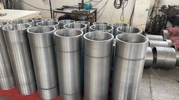 Centrifugal Casting Tubes, Centrifugal Casting Sleeve Weight (kg) 80 Material High-temp alloy, Corrosion resistance alloy - Wind Industrial Supplied Co.,Ltd - China