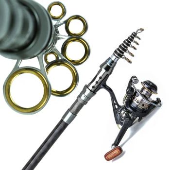 PRO Angler Sea Bass Rod and Reel Combo for Fishing Action M Section 2 Power Heavy Weight(g) 70 Origin China Hardness Hard - Shandong Zhoutai Outdoor Products Co., Ltd. - China