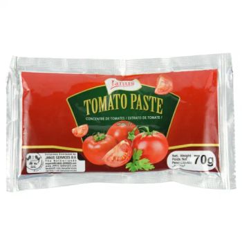 Janus Tomato Sachet, Tomato Pouch 70g 28-30% in Brix - Ningbo Kenale Food Co., Ltd. - China