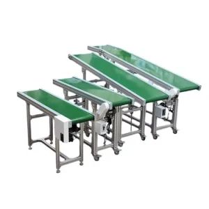 Small Belt Conveyors Aluminum Frmae PVC Belt for Sale Origin China Condition New Trademark NUOHUA Belt Type PVC, PU HS Code 8431390000 - Hangzhou Nuohua Machinery Co., Ltd. - China