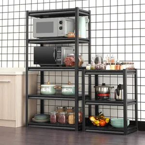 Hot Sale Cabinet Accessories Bathroom Black Display Racks Shelf Supermarket Metal Black Rack - Tianjin Okay International Trade Co., Ltd. - China