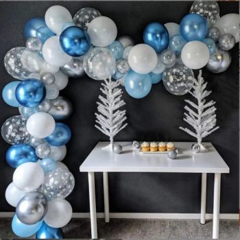 Hot Selling Christmas Snow Balloon Set Blue Birthday Party Decoration Supplies - Henan Changyimei Wedding Supplies Manufacturing Co., Ltd. - China