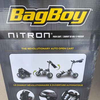 NEW BagBoy Golf 2026 Nitron Push / Pull Cart BagBoy - Graphite - M P S LLC - Philippines