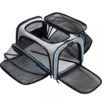 Portable Pet Carrier Bag Airline Approved 10kg Waterproof Oxford SML Gray Orange White 1Y - Anhui Joypaws Co., Ltd. - China