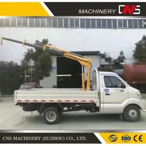 Portable Hydraulic with Electric Winch Small Pickup Truck Crane Construction Pickup Mobile Mini Jib Crane - CNS Machinery (Xuzhou) Co., Ltd. - China