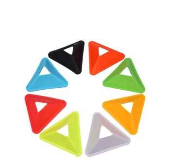 Training Triangle Football Cone Training Cone Basketball Cones Soccer Disc Accessories Outdoor Basketball - Danyang Huasheng Sporting Goods Co., Ltd - China