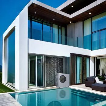 10kw Heat Pump Monoblock Air Source Heatpump Water Heaters for Home Heating Heat Exchanger Titanium Heat Exchanger Application Villa Family, Sauna and Swimming Pool, Hotels, Factory Hospital, Student Apartments, Beauty Salons - Sunrans (Huizhou) Health Technology Co.,Ltd. - China