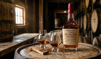 Maker’s Mark The Keeper’s Release Wood Finishing Series Bourbon Whisky – Limited Edition Kentucky Straight Bourbon, Expertly Finished with Select Oak Staves for Rich Flavor, Smooth Finish, Premium Craftsmanship, Collector’s Release for Connoisseurs and Fine Spirits Enthusiasts Worldwide - agroturaspzoo - Poland