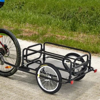 Folding Bike Storage Cart 139Lx72Wx49H 40kgs 2Tire Carton 5767-3116B - Ningbo Two Birds Industry Co., Ltd. - China