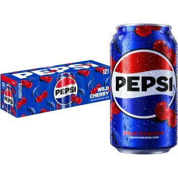 PEPSI WILD CHERRY CN, 12OZ/12PKX2 - A&A FOOD DISTRIBUTORS - United States