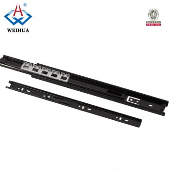 Kitchen Hardware 45mm Steel Side Full Extension Normal Type Drawer Channel Slides - Guangdong Weihua Hengsen Industrial Ltd. - China