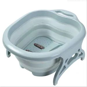 Portable Foot Bath Tubs Soaking Feet Home Pedicure Foot SPA Folded Folded MOQ 100 Pieces Material PP+TPR Feature - Ningbo General Union Co., Ltd. - China