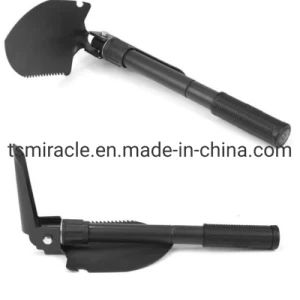 Multi Use Garden Tools Portable Folding Shovel Multifunction Stainless Steel Survival Cangkul Camping - TANGSHAN MIRACLE IMPORT AND EXPORT CO., LTD. - China