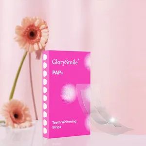 Pap Low Sensitive Teeth Whitening Strips Professional Dental Bleaching Gel Strips - Jiangxi Dentalbright Technology Co., Ltd. - China