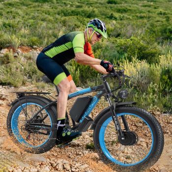 35MPH E-Bike 26" Peak 4000W Dual Motor 48V22.4Ah Electric Bike for adult KETELES - Gadgets LLC - United States