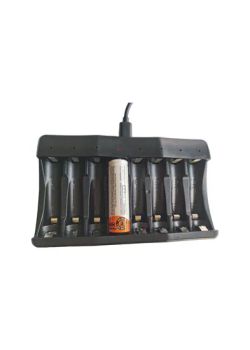 8 Bay/Slot Smart Universal to AA, AAA, Ni-MH, Ni-CD Battery Charger Kit for AA / AAA NiCd NiMH Rechargeable Batteries - YUOKO ELECTRONICS CO., LIMITED - China