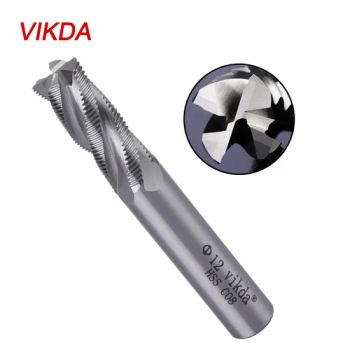 M42 Steel 3 5 Flute Corn Milling Cutter Fine Tooth for Aluminum - Shenzhen Victor Precision Technology Co., Ltd. - China