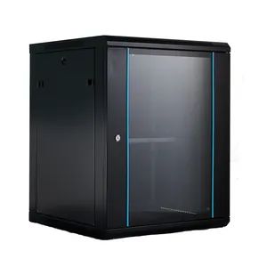 6u Cabinet with Dual Pdus 530mm for Network Switches Condition New Color Optional Capacity 4u-15u Size 600*500*450 HS Code 94032000 - Langfang Gometal Network Equipment Co., Ltd. - China