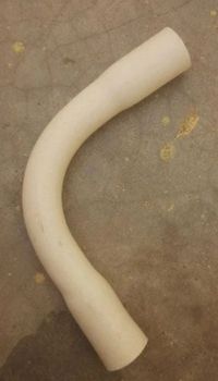 Size: 1 inch 2inch PVC Conduit Bend, For Plumbing Pipe, Thickness: 1.6 mm - J.K Enterprises - India