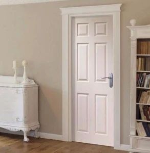 6-Panel White Primed Metal Doors Steel Door - Linyi Gaotong Import & Export Co., Ltd. - China