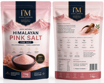Himalayan pink salt - I'M global sourcing - Pakistan