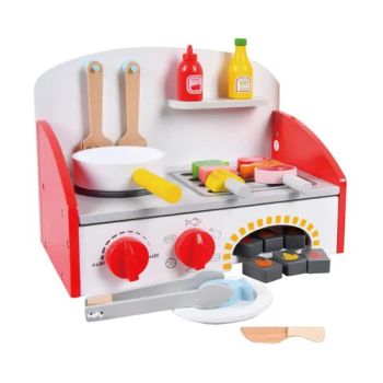 Factory Directly Pretend Play Toy Wooden Kitchen Toy Play Set Girls Children Cooking Nordic Kitchen Toy - Ningbo Colorswoo Art Supply Co., Ltd. - China