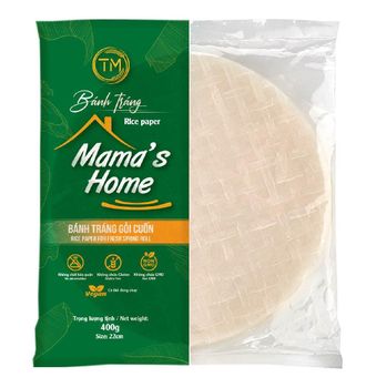 Rice paper Color Off-white Texture Thin And Crisp Ingredients Rice Flour, Tapioca Starch, Water, - TM ORIENTAL FOODS - Vietnam