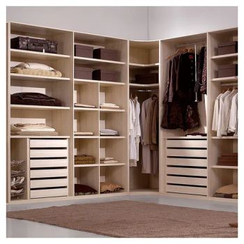 Customized Closet Wooden Furniture Modern Closet Systems Bedroom Closet Wardrobe - Shenzhen Prima Housing Co., Ltd. - China