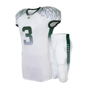 2024 Stylish Sublimated American Football Wear Uniforms Fully Customization Embroidery American Football Set - Goldleaf (Shenzhen) Sports Co., Ltd. - China