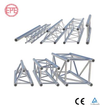 Outdoor Concert Square Structure Mini Aluminum Outdoor Concert Stage Truss Curved Roof Truss System Design Stage Truss - Foshan Nanhai Epe Truss Stage Equipment Co., Ltd - China