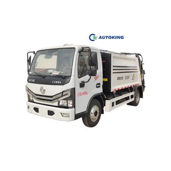 Cheap Dongfeng 5cubic 8cubic Refuse Compactor Used Garbage Trucks for Sale - Henan Autoking Industry Co., Ltd. - China