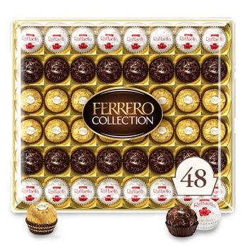 Ferrero Collection, Premium Assorted, Hazelnut, Dark Chocolate and Coconut, 48 Count Premium Treats, 6.1 oz - Smart Agri GmbH - Germany