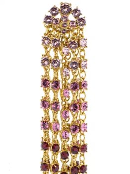 Fashion Long Crystal Dangle Earrings Jewelry - YIWU JINYE IMPORT AND EXPORT CO., LTD - China