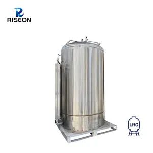 Riseon 10cbm-1.6MPa Fixed Cryogenic Vacuum Vessel Fixed Cryo - Vessel Quickeasy Cryo Gojeonghyeong - SHANGHAI RISEON INDUSTRY CO., LTD. - China