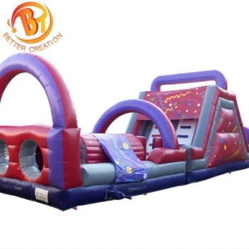 Blow up Bouncer Inflatable Rock Climbing Wall Obstacle Course - Henan Baite Amusement Equipment Co., Ltd. - China